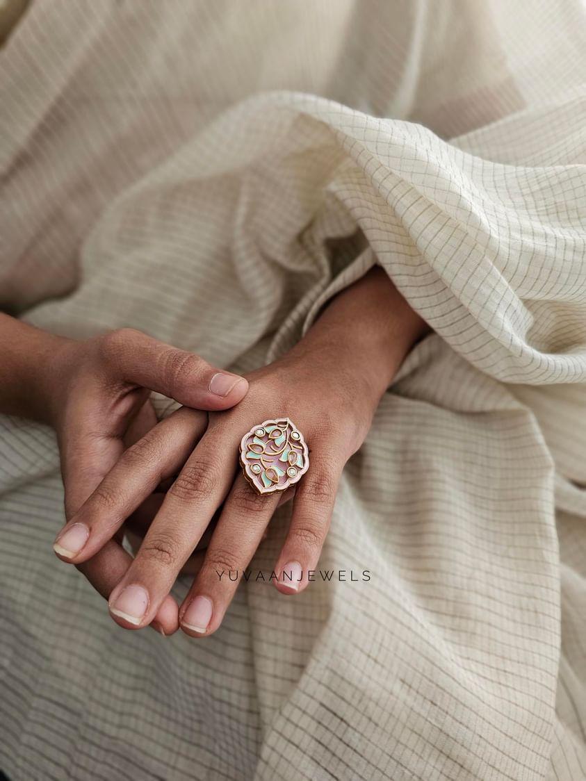 Dripti handcrafted ring