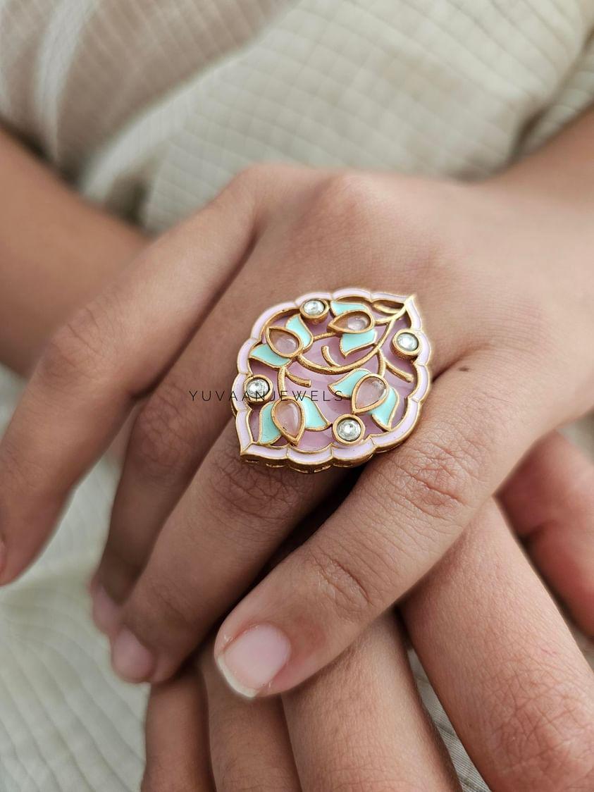 Dripti handcrafted ring - Image 4