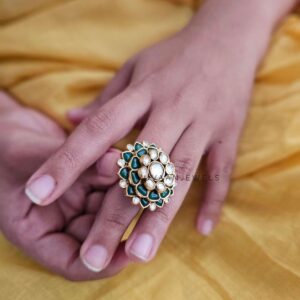 Nayan polki ring