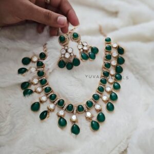 Piedera polki necklace