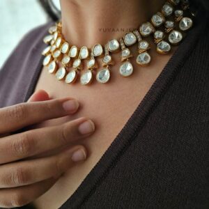 Piedera polki necklace