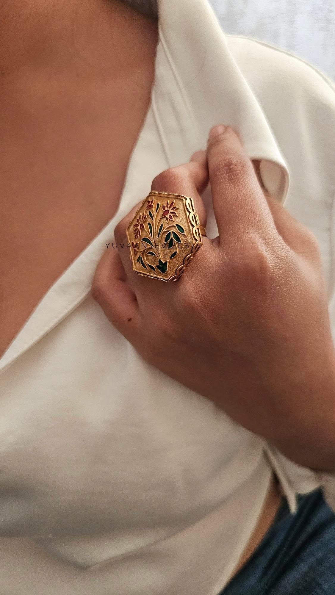 Amiara handcrafted ring