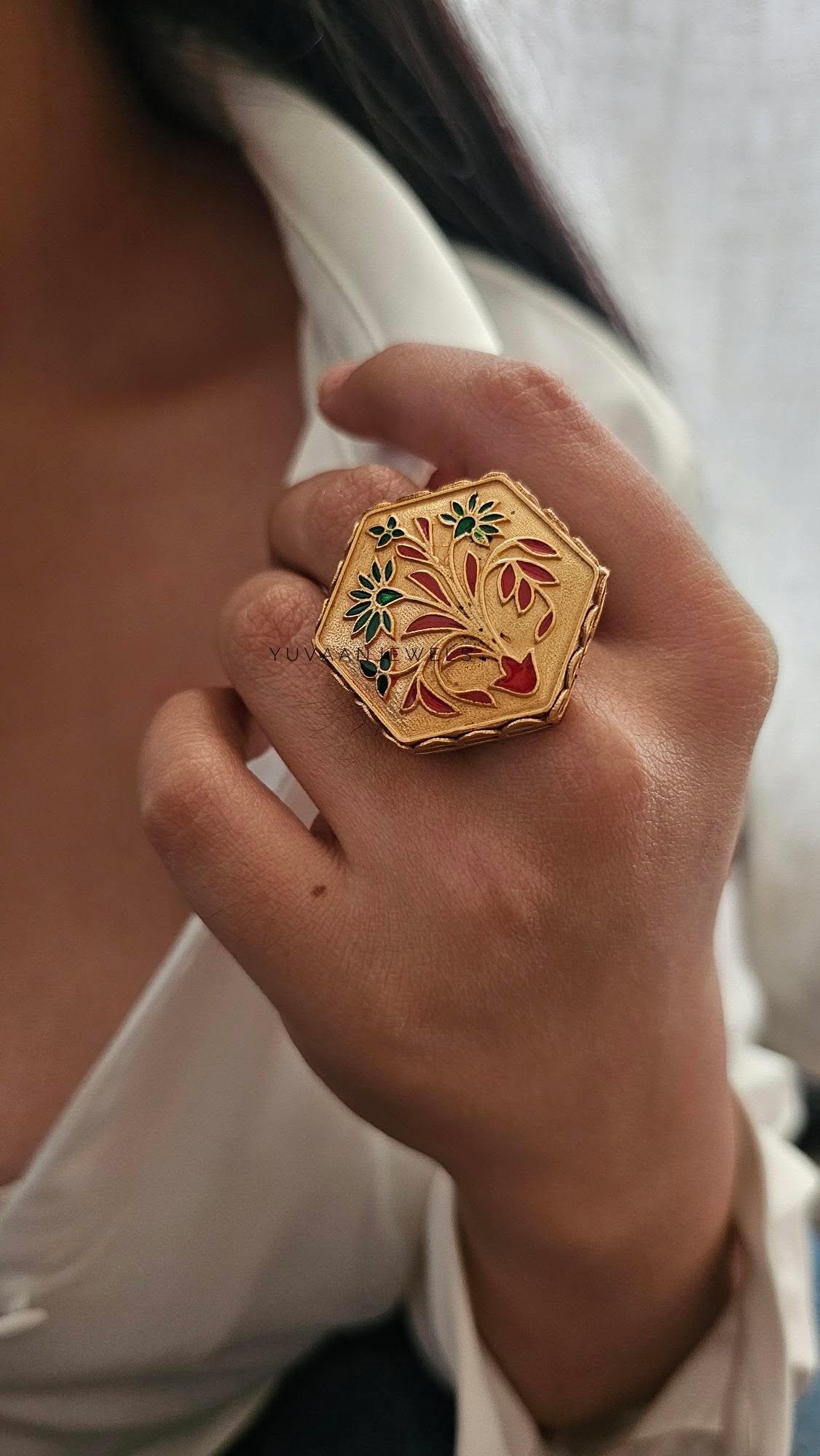 Amiara handcrafted ring