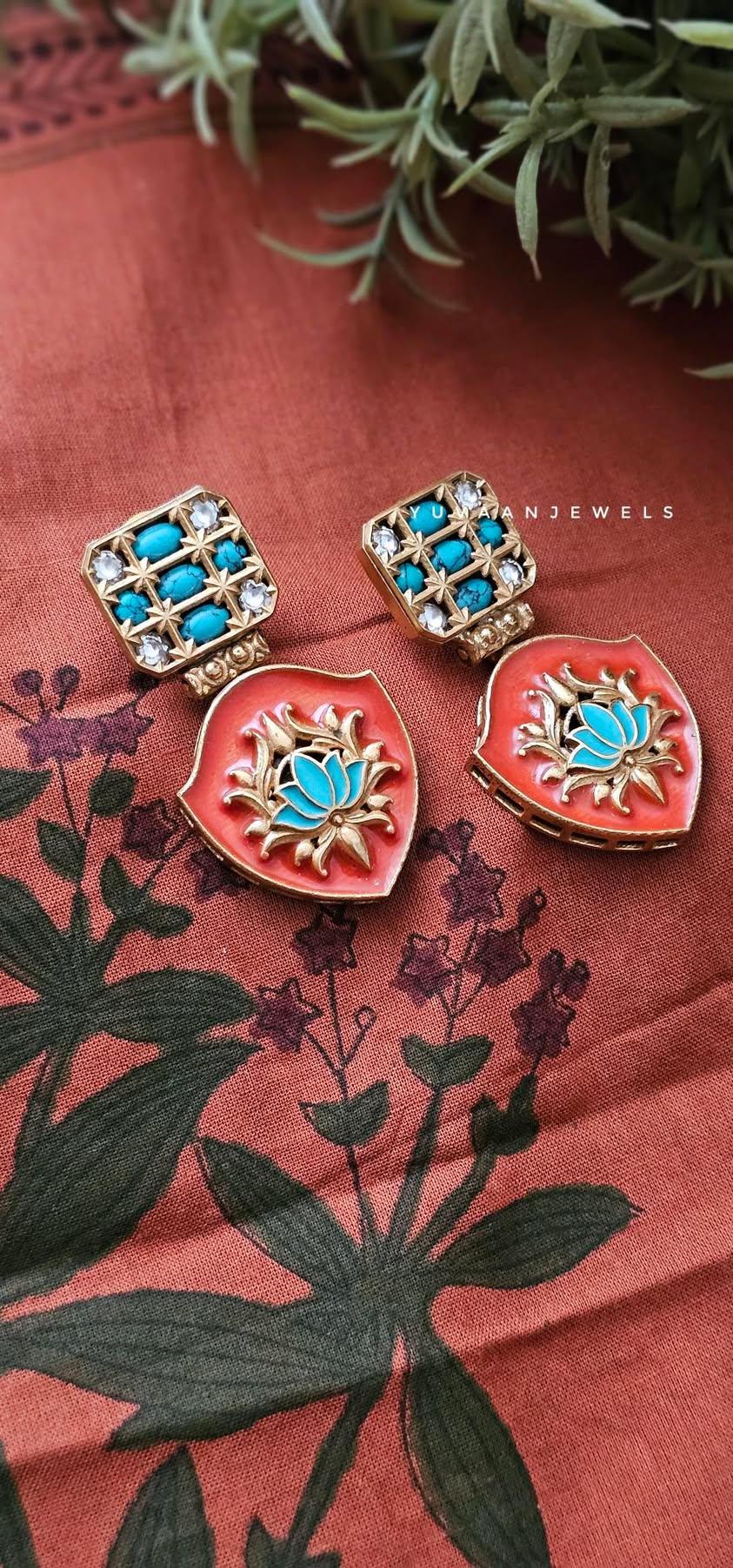 Farah handcrafted earring - Image 2