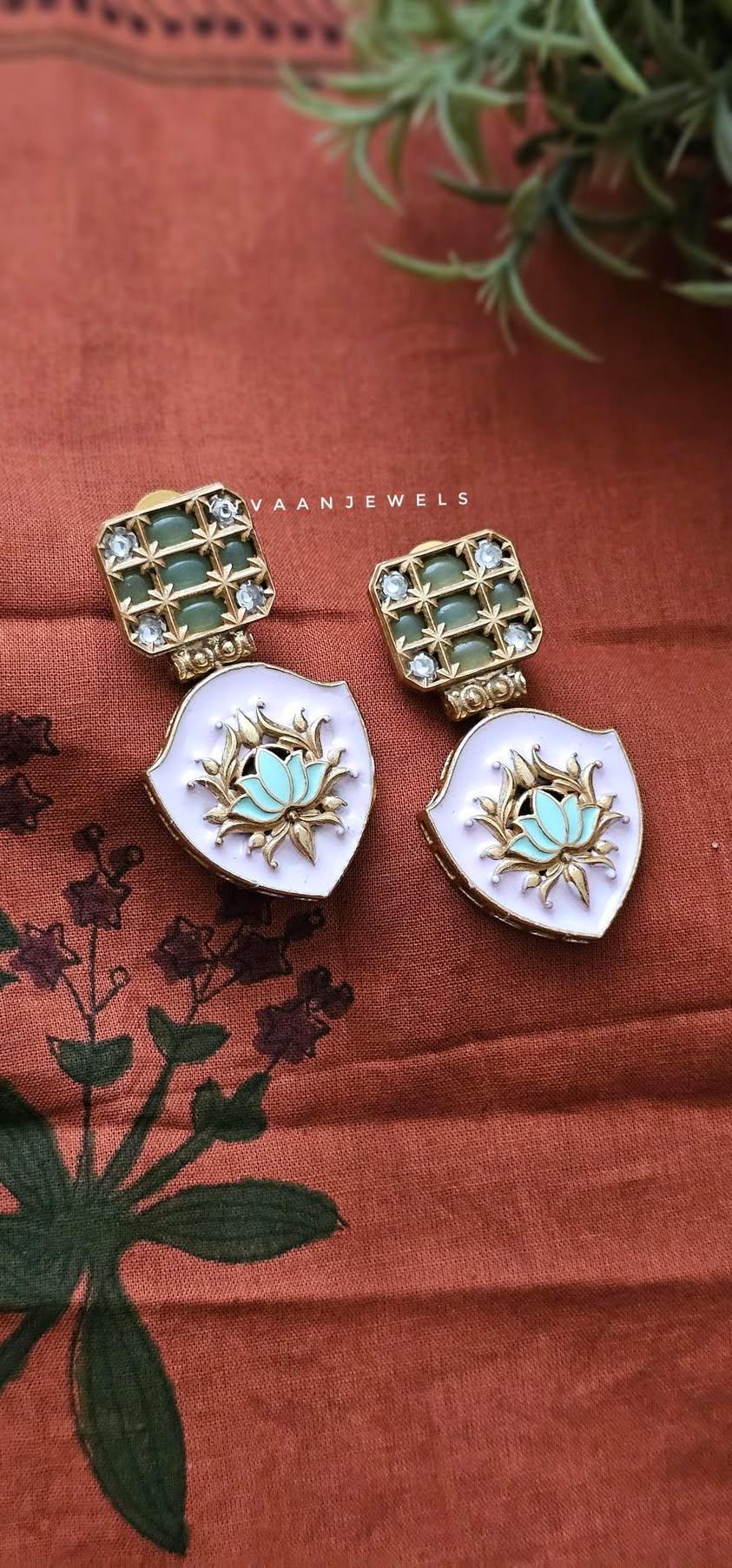 Farah handcrafted earring - Image 2