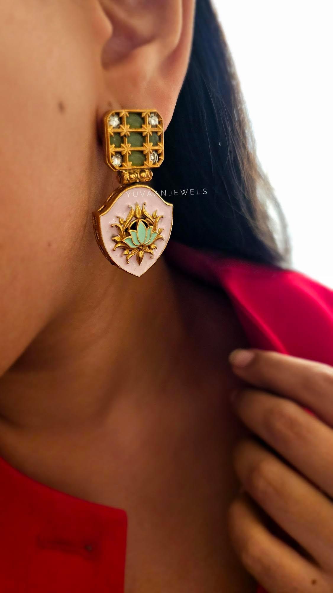 Farah handcrafted earring - Image 6