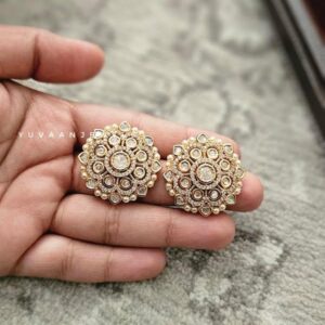 Virika polki  & pearl studs