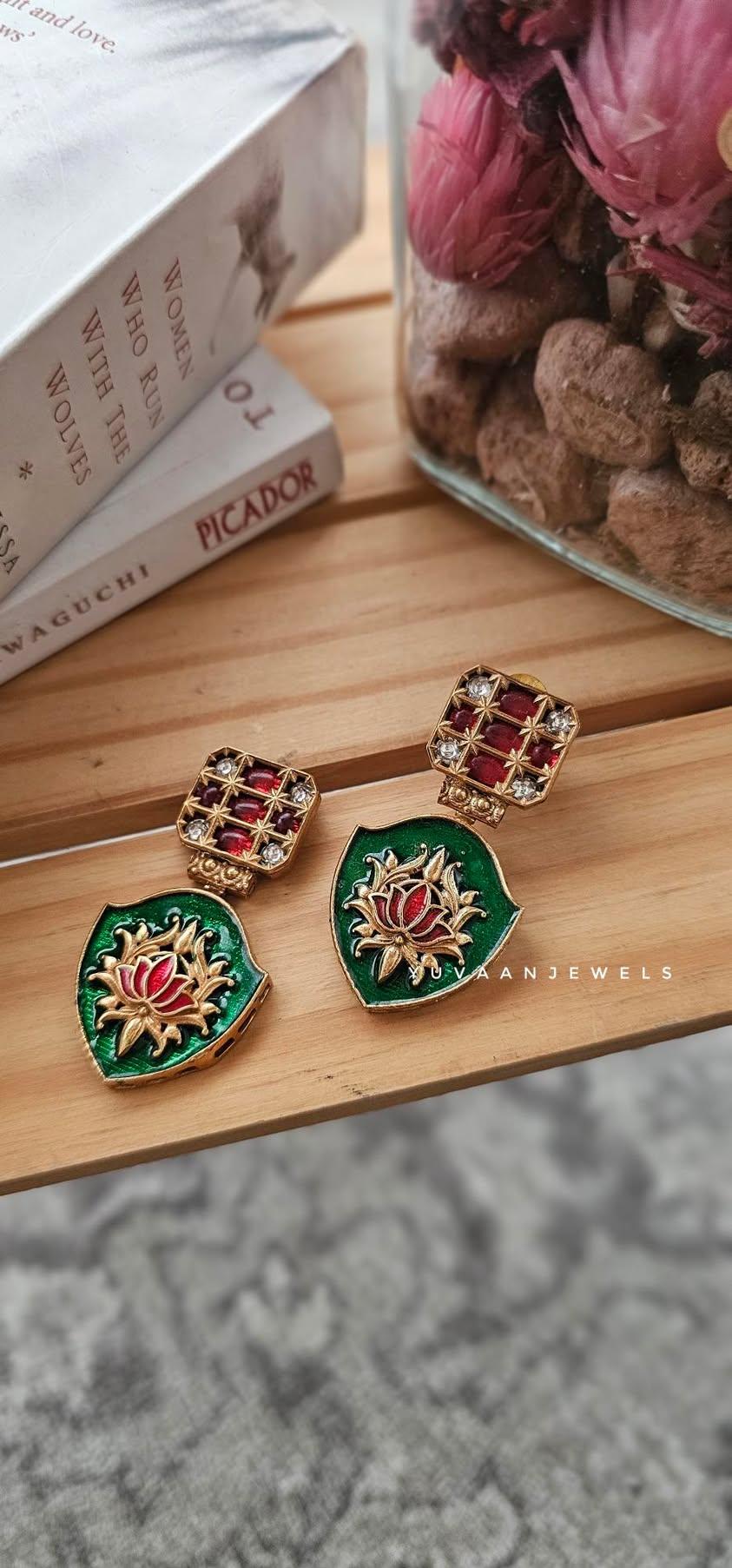 Farah handcrafted earring - Image 2
