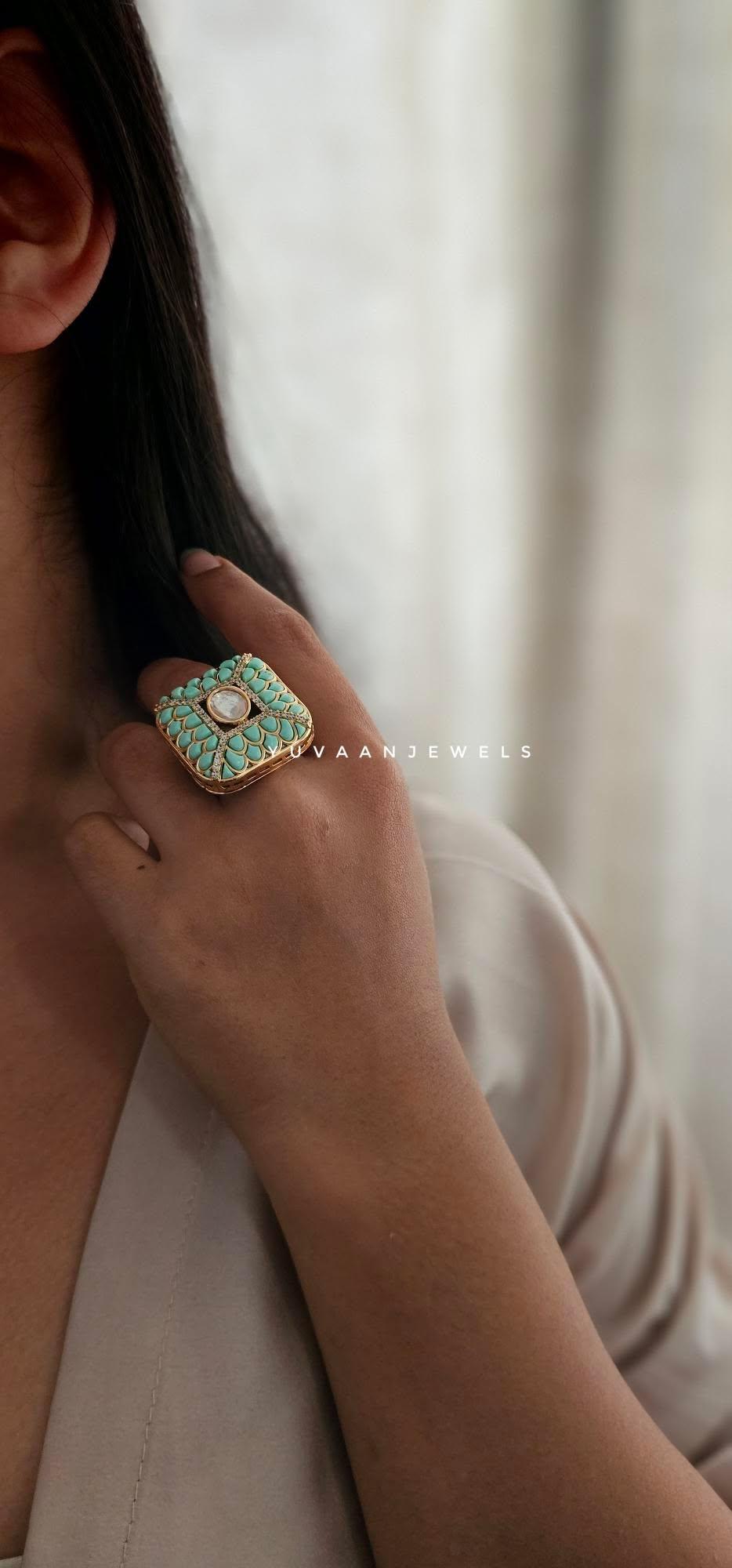 Kaia polki ring - Image 9