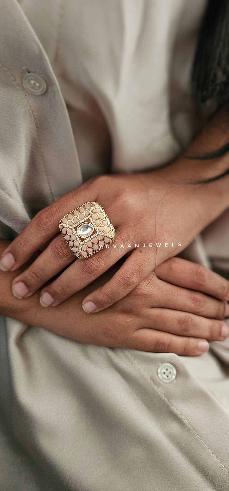 Kaia polki ring - Image 7