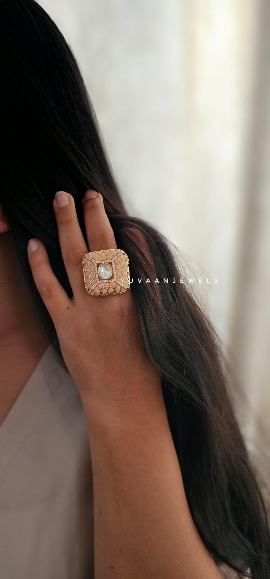 Kaia polki ring - Image 9