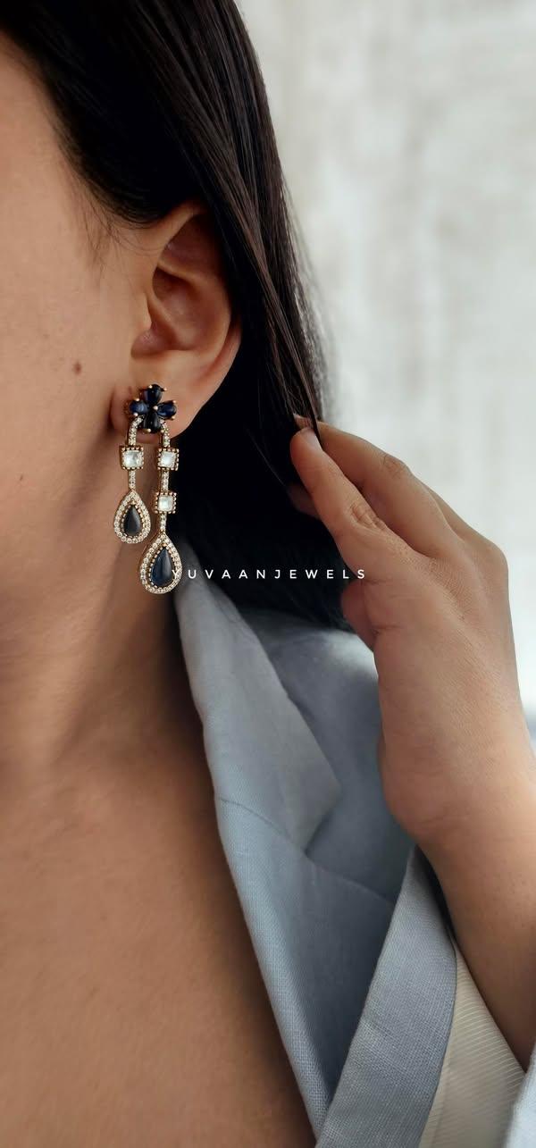 Maleia polki earrings