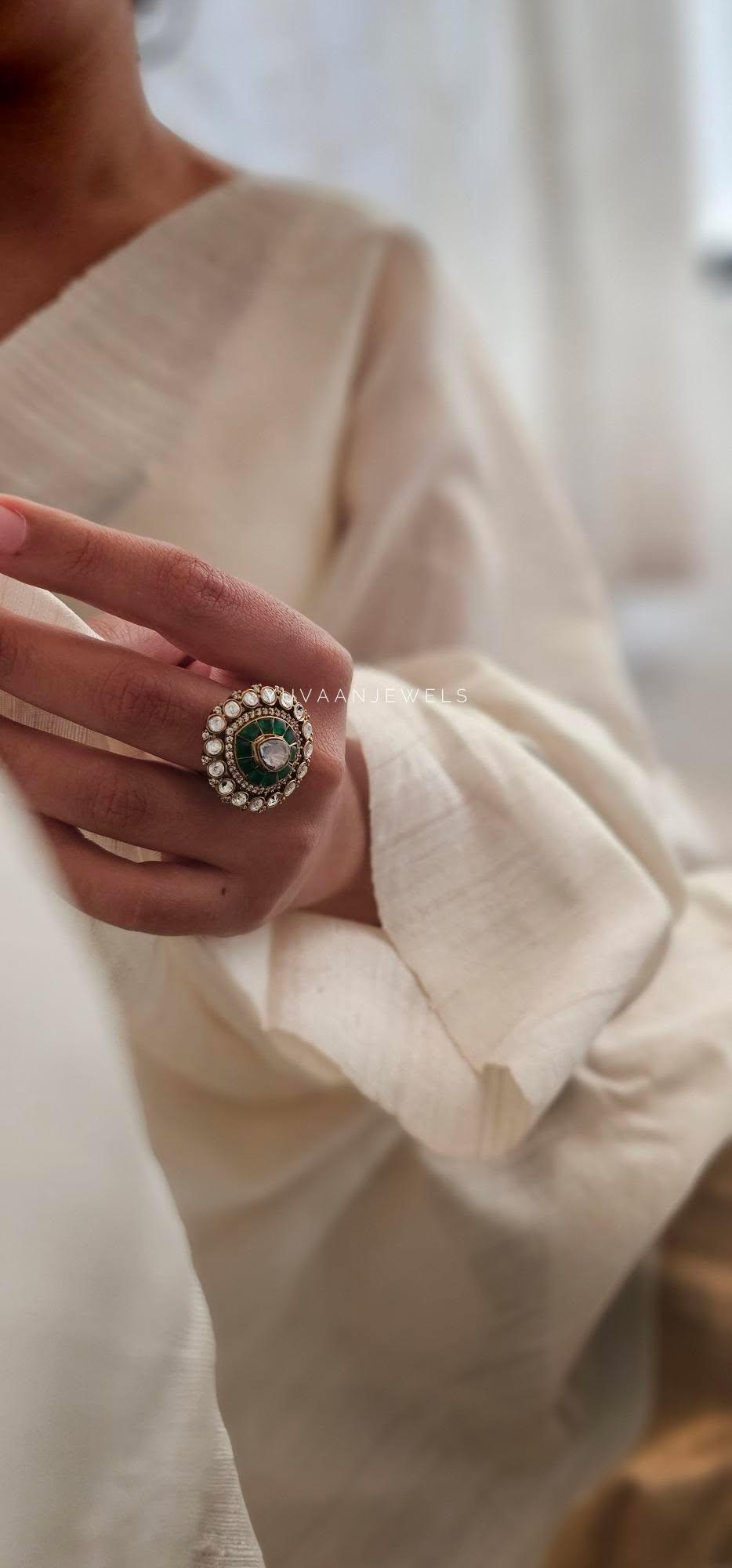 Hasrat handcrafted ring - Image 9