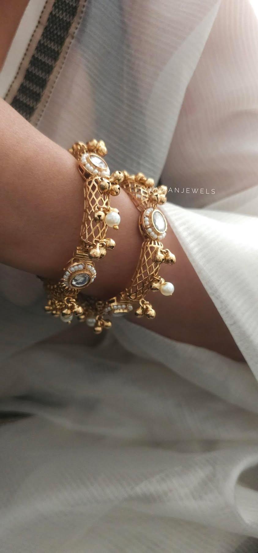 Jhool filigree bangle