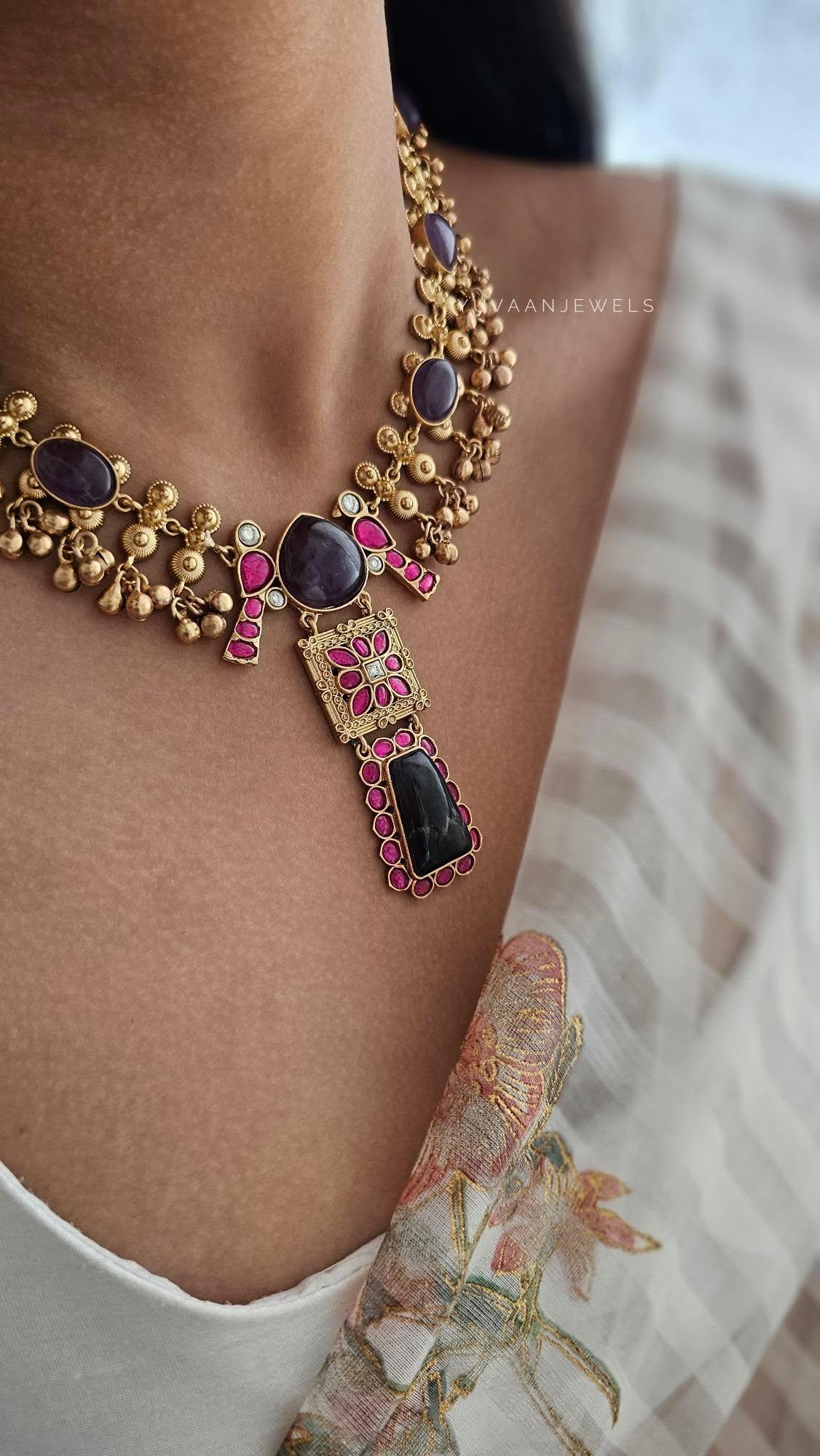 Seyara handcrafted long necklace - Image 7