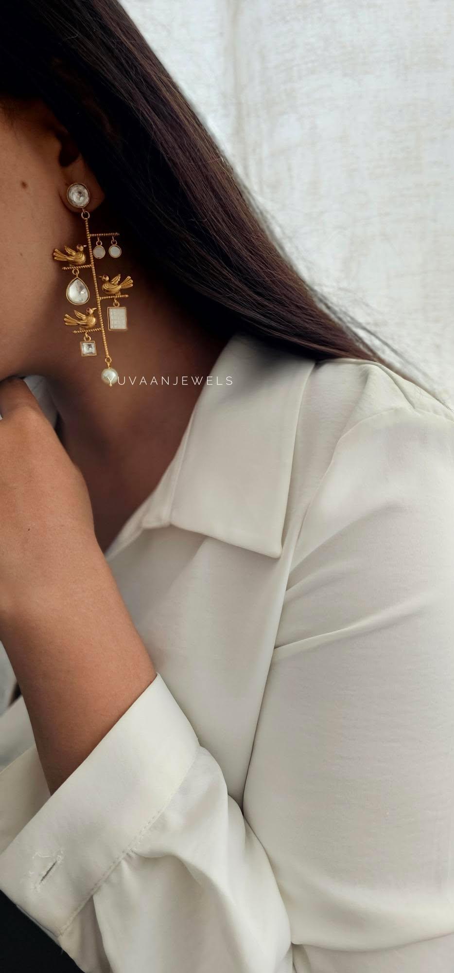 Jazz handcrafted earrings