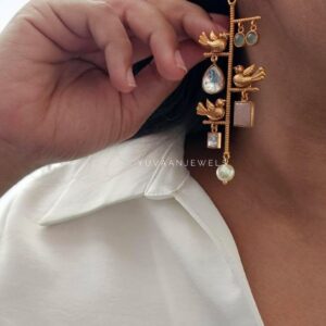 Jazz handcrafted earrings