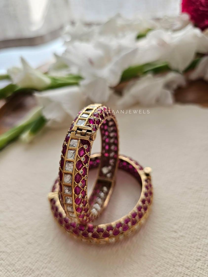 Nami meenakari openable bangles