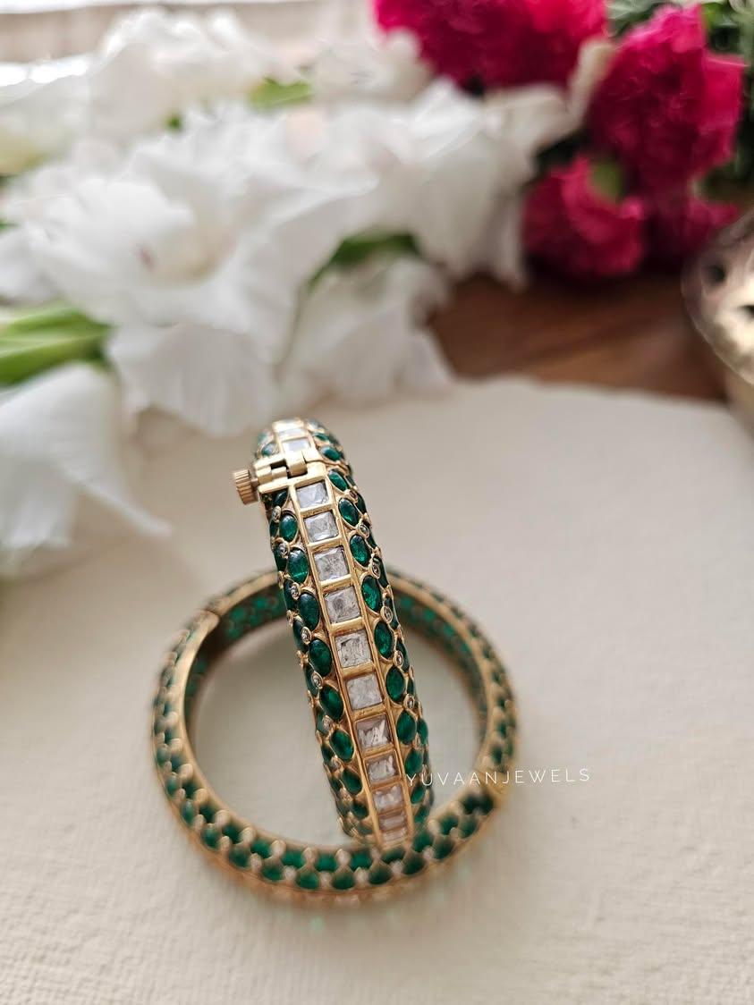 Nami meenakari openable bangles - Image 8