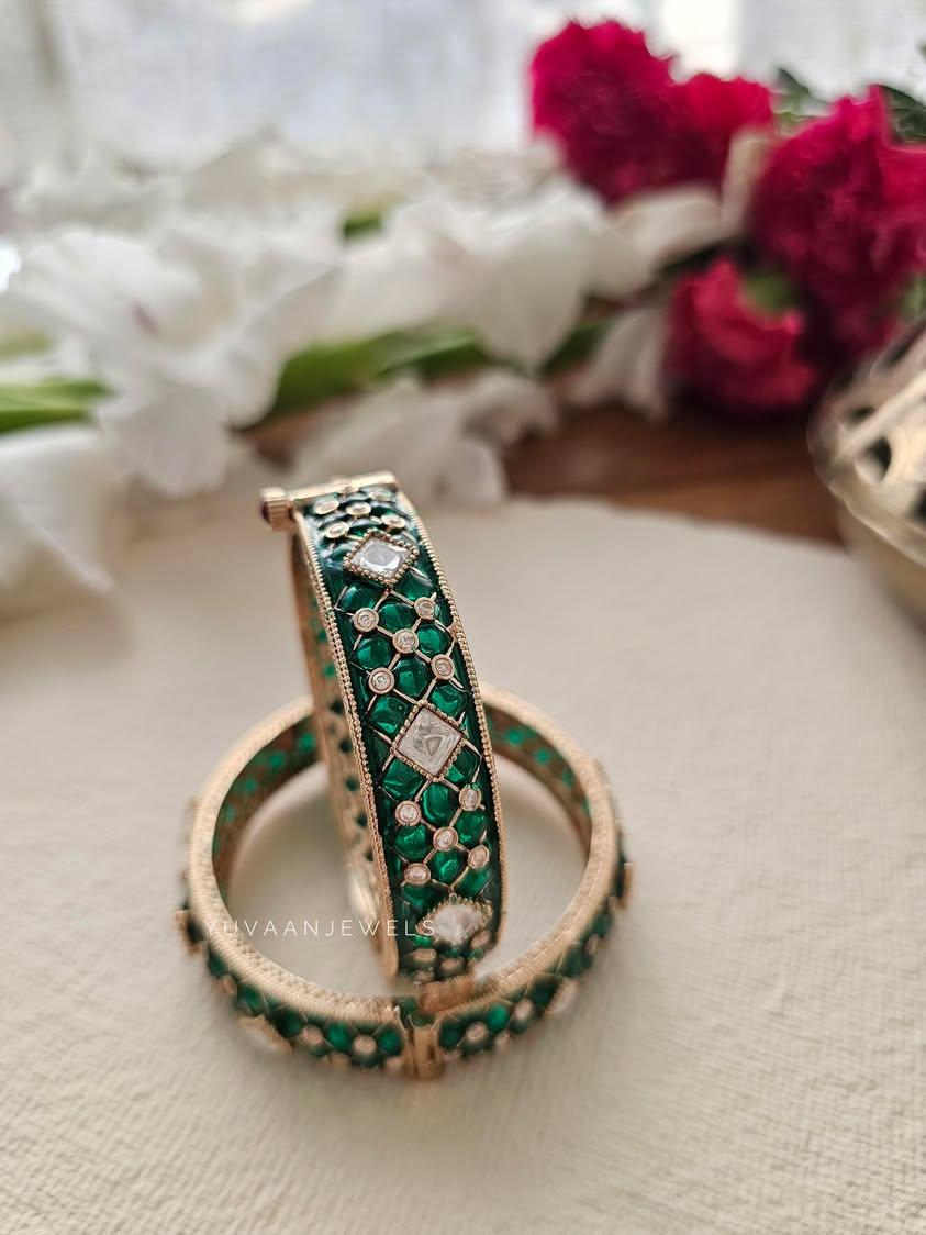 Nysaa meenakari openable bangles - Image 4