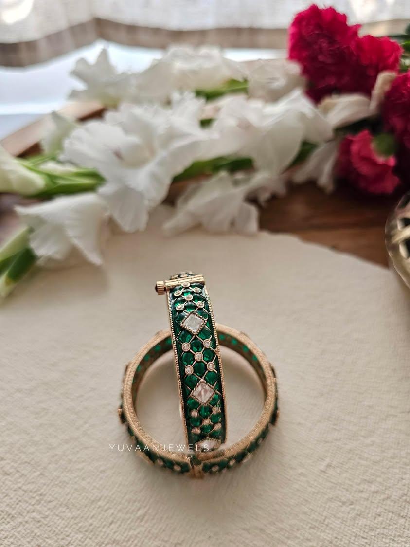 Nysaa meenakari openable bangles - Image 6