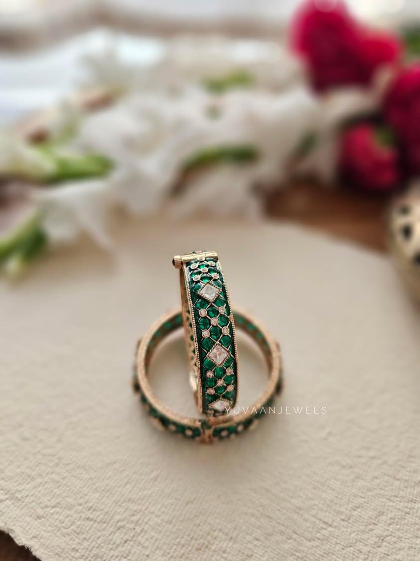 Nysaa meenakari openable bangles - Image 9
