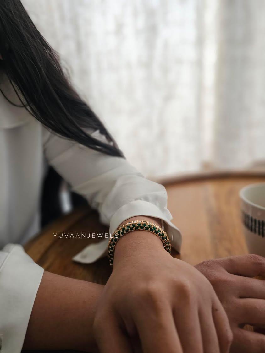 Nami meenakari openable bangles - Image 14