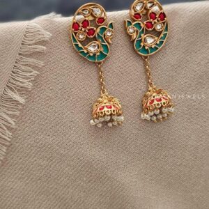Miyur handcrafted jhumki