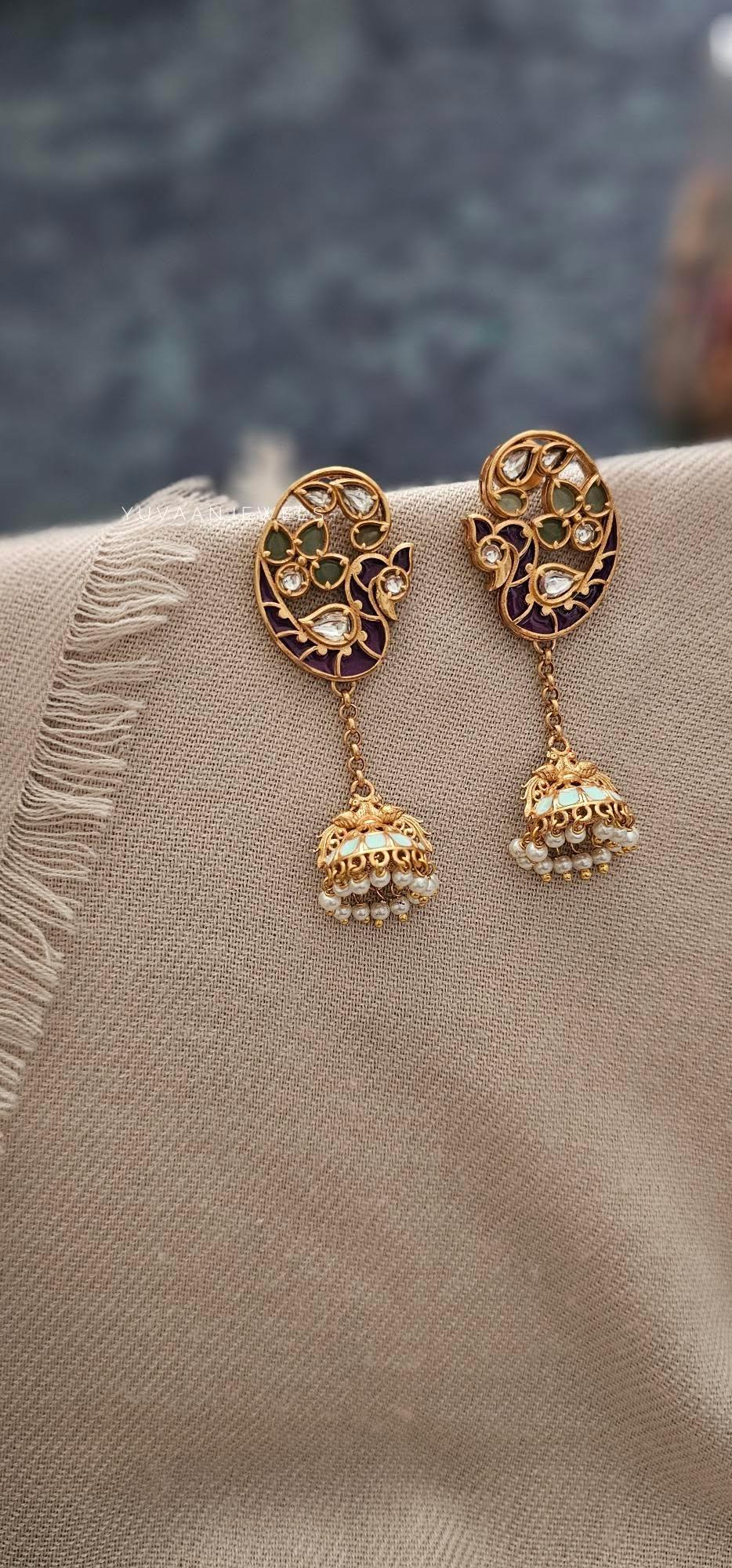 Miyur handcrafted jhumki - Image 4