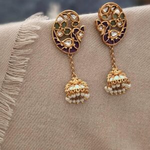 Miyur handcrafted jhumki