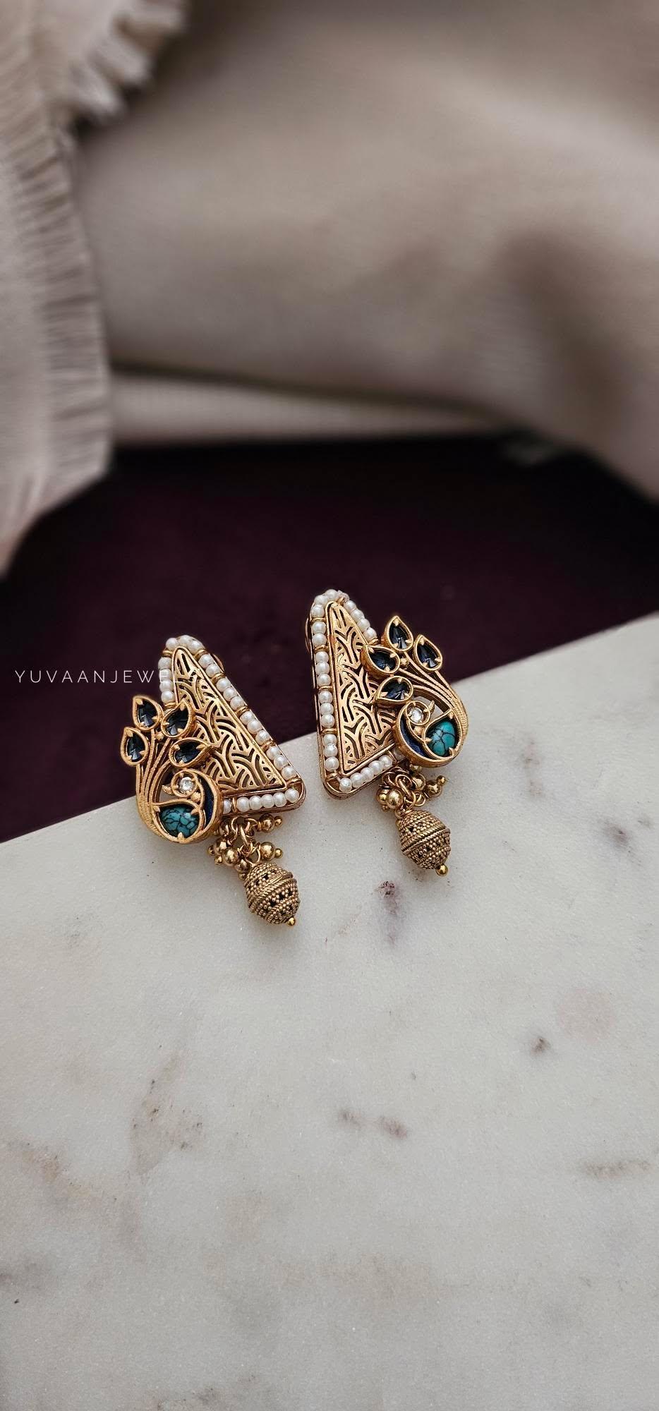 Triya handcrafted earrings