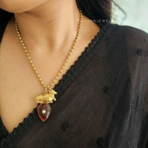 Neeladri long necklace