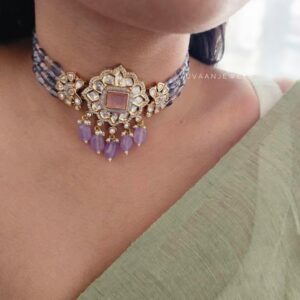 Manzil polki choker