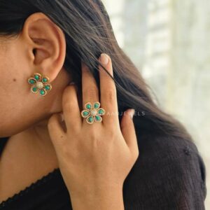 Fagun semi-precious ring