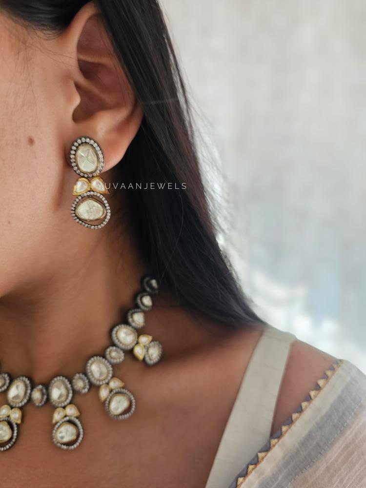 Swapna polki necklace