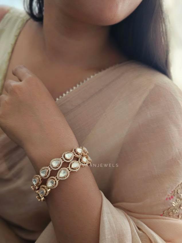 Devika polki bangles - Image 3
