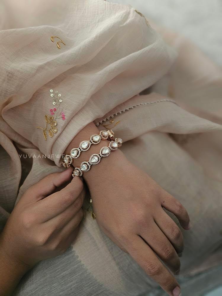 Devika polki bangles - Image 5