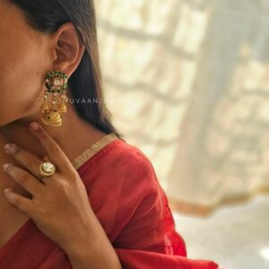 Fathima handcrafted jhumki