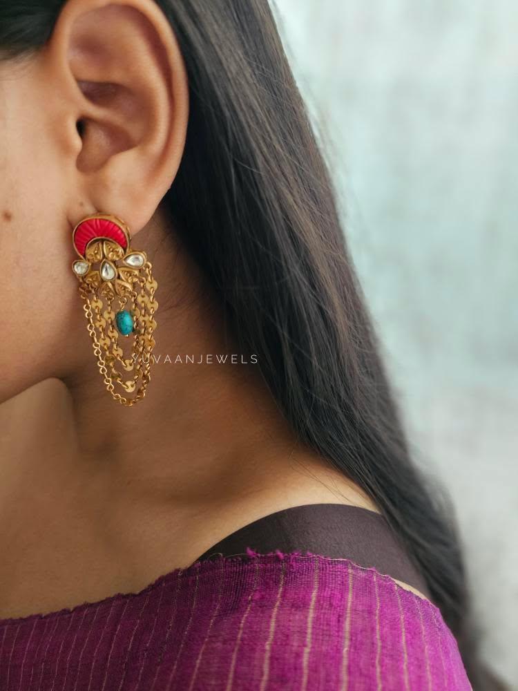 Rahi handcrafted earrings
