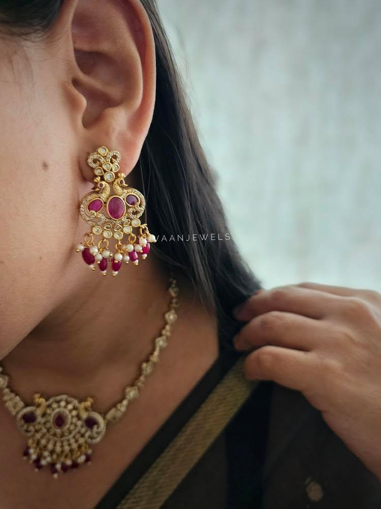 Kamari polki necklace - Image 3