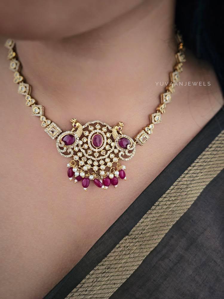 Kamari polki necklace - Image 7