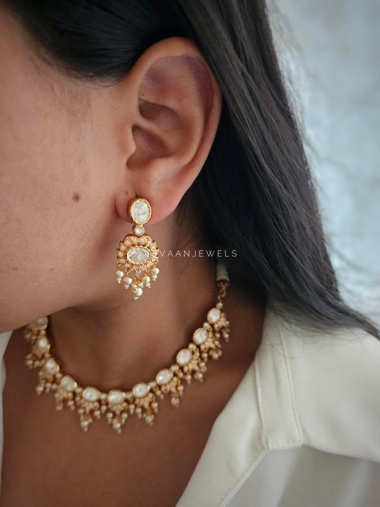 Purvi polki necklace