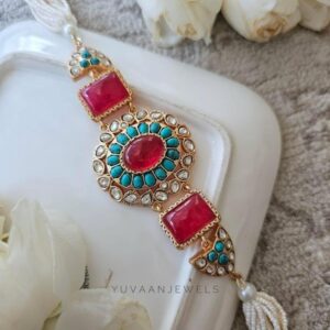 Ditya pearl and polki choker