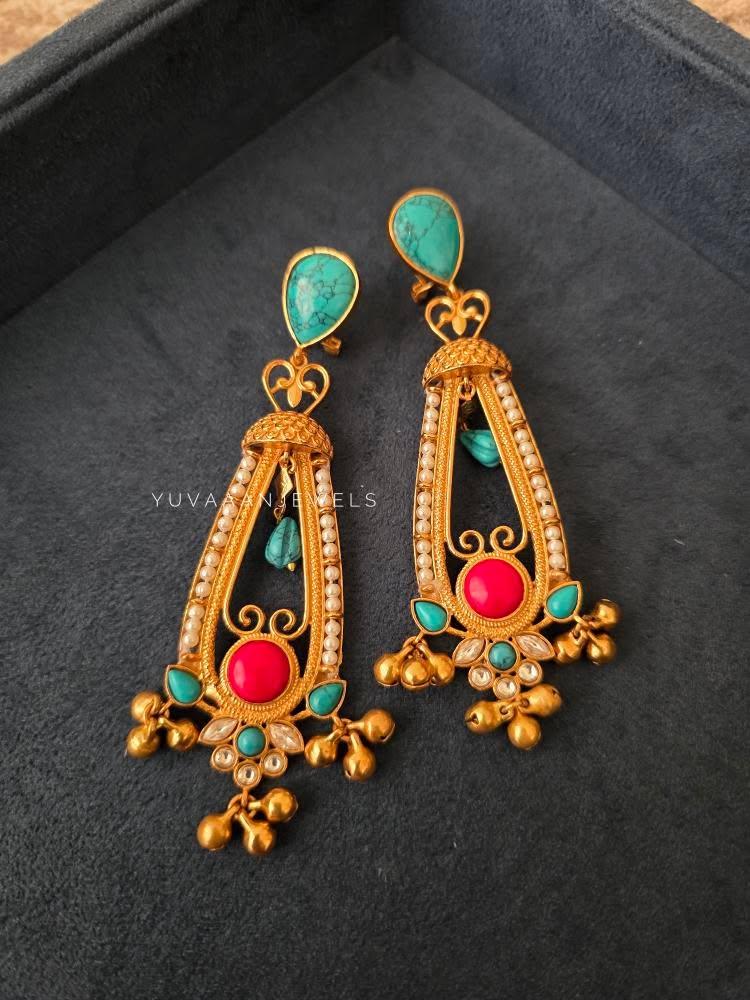 Nira handcrafted earrings - Image 3