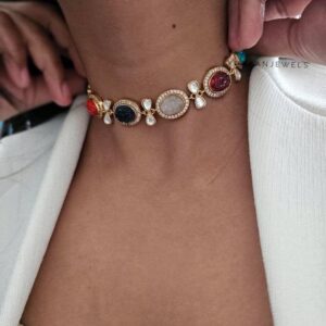Amira navratna choker