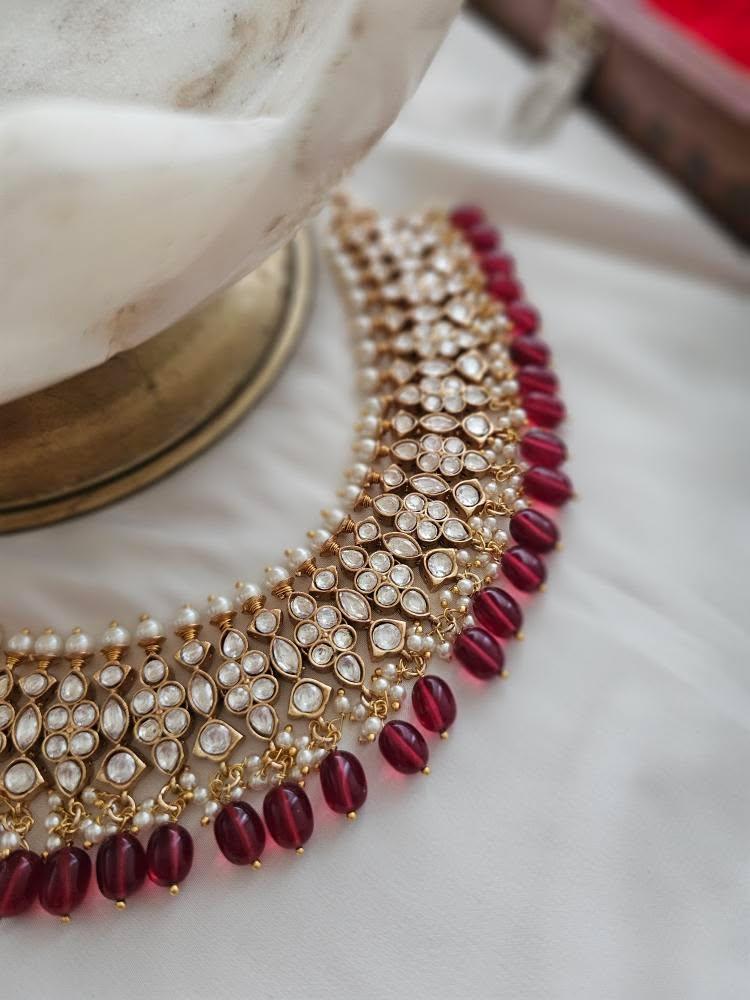 Lehar polki choker - Image 2