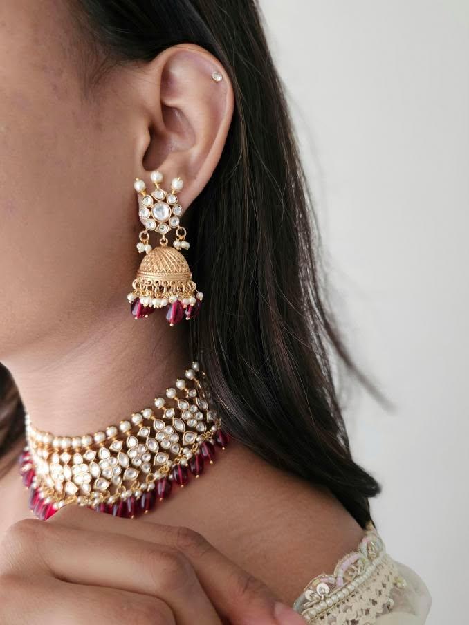 Lehar polki choker - Image 7