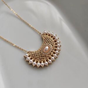 Firoz delicate pearl necklace