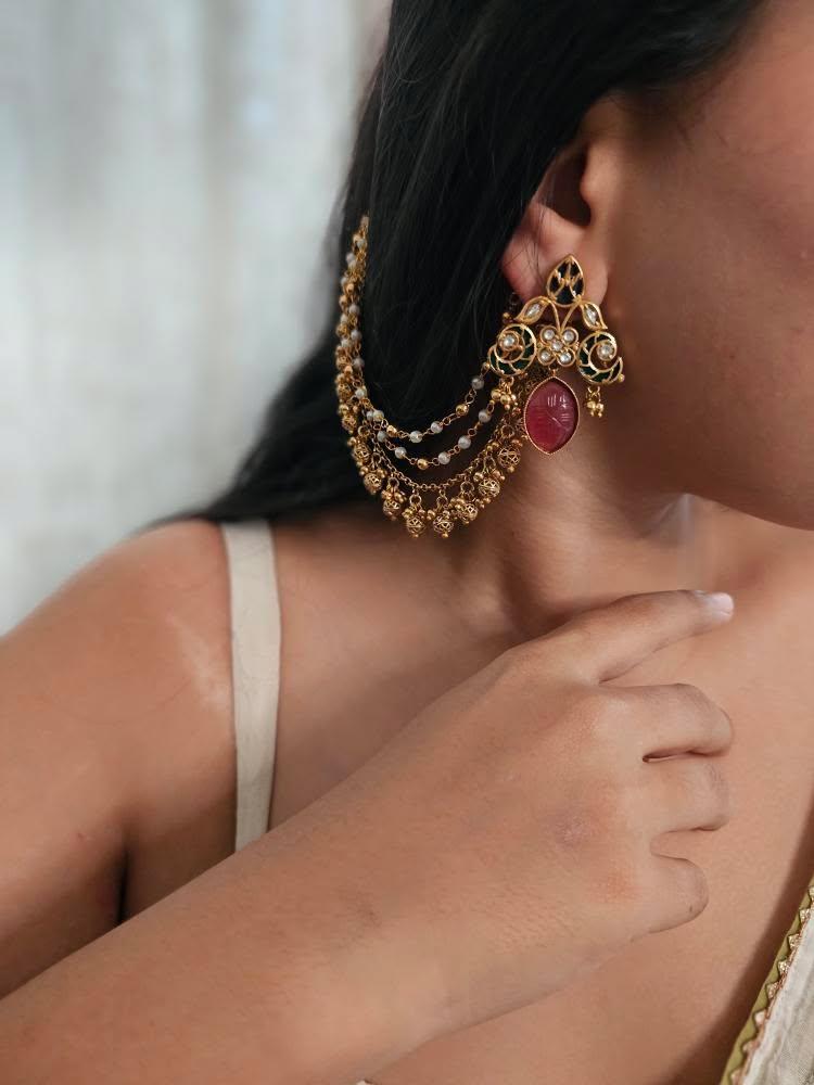 Tirthi handcrafted earrings