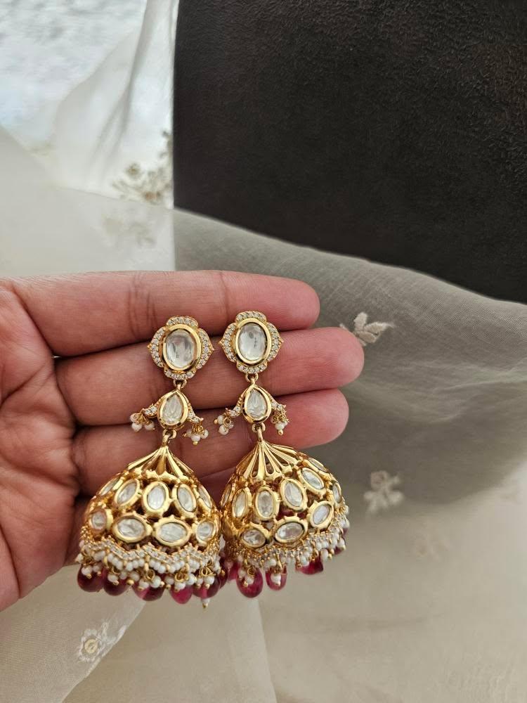 Miraya pearl and polki choker - Image 2